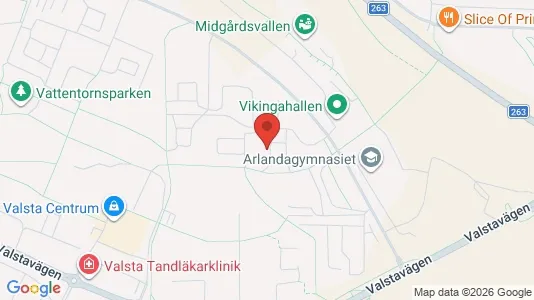 Rooms for rent i Sigtuna - kort over placeringen