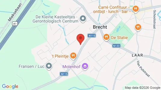 Apartments for rent in Brecht - Photo from Google Street View