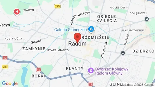 Apartments for rent in Radom - Photo from Google Street View
