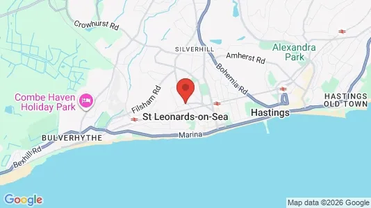 Houses for rent i St. leonards-On-Sea - East Sussex - kort over placeringen