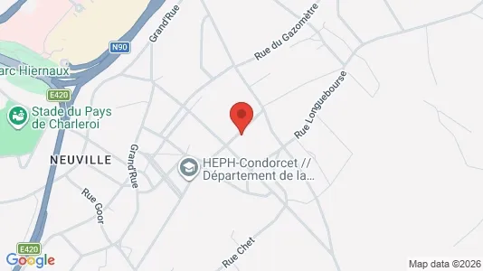 Apartments for rent in Charleroi - Photo from Google Street View