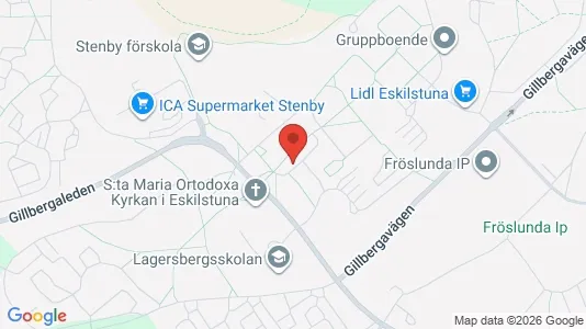 Apartments for rent i Eskilstuna - kort over placeringen