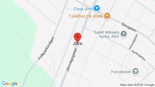 Apartments for rent i Skellefteå - kort over placeringen