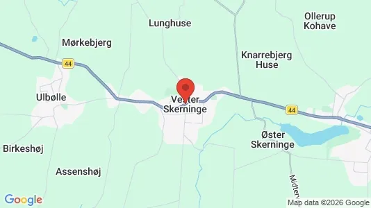 Apartments for rent i Vester Skerninge - kort over placeringen