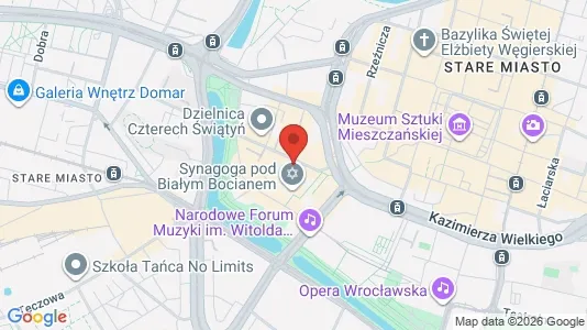 Rooms for rent in Wrocław - Photo from Google Street View