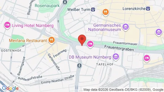 Apartments for rent in Nuremberg - Photo from Google Street View