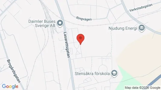 Apartments for rent i Vetlanda - kort over placeringen
