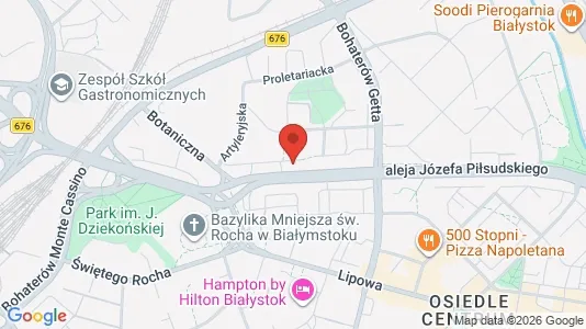 Apartments for rent in Białystok - Photo from Google Street View