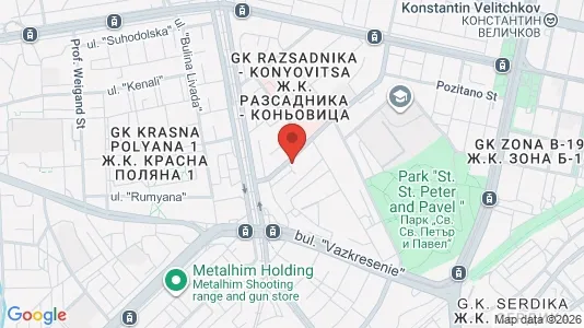 Apartments for rent in Sofia Krasna polyana - Photo from Google Street View