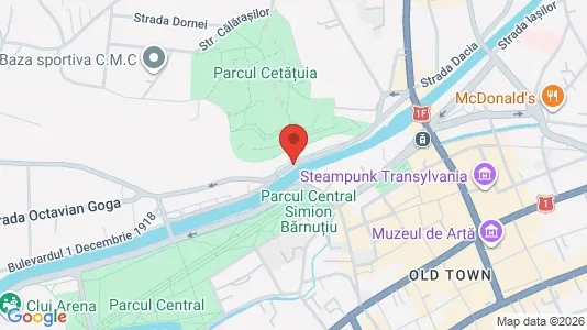 Apartments for rent i Cluj-Napoca - kort over placeringen