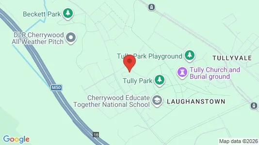 Apartments for rent i Dublin 18 - kort over placeringen