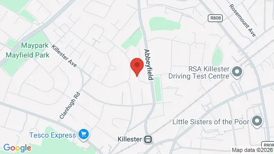 Apartments for rent i Dublin 5 - kort over placeringen