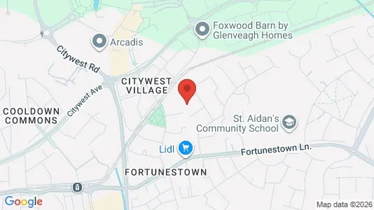 Apartments for rent i Dublin 24 - kort over placeringen