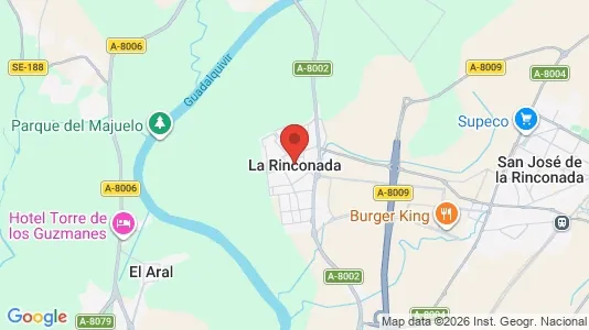 Houses for rent i La Rinconada - kort over placeringen