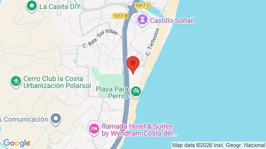 Apartments for rent i Fuengirola - kort over placeringen