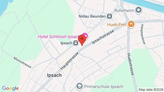 Apartments for rent i Biel - kort over placeringen