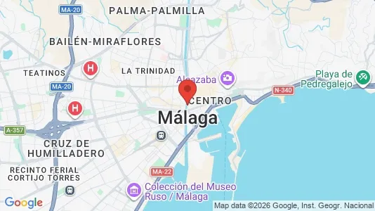 Apartments for rent in Málaga - Photo from Google Street View