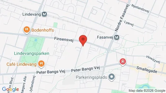 Apartments for rent i Frederiksberg - kort over placeringen