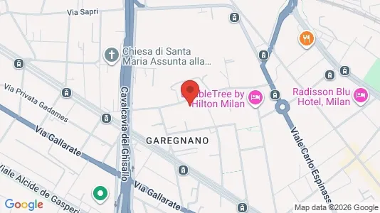 Apartments for rent i Milano Zona 8 - Fiera, Gallaratese, Quarto Oggiaro - kort over placeringen