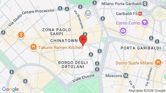 Apartments for rent i Milano Zona 1 - Centro storico - kort over placeringen
