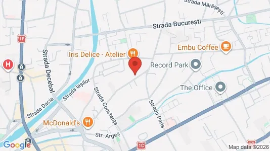 Apartments for rent i Cluj-Napoca - kort over placeringen