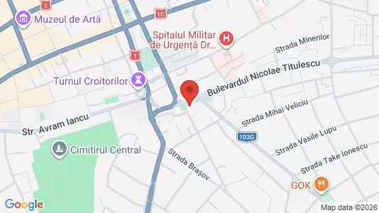 Apartments for rent i Cluj-Napoca - kort over placeringen