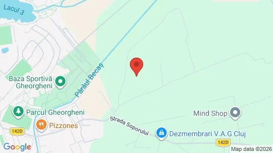 Apartments for rent i Cluj-Napoca - kort over placeringen
