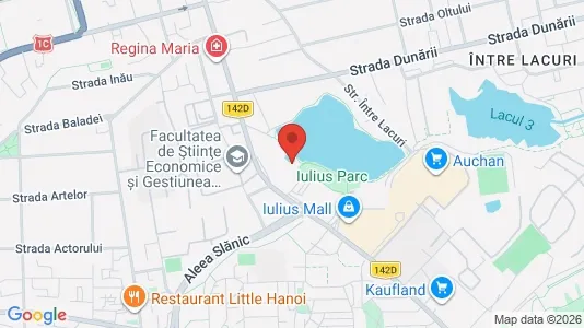 Apartments for rent i Cluj-Napoca - kort over placeringen