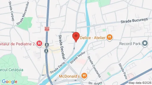 Apartments for rent i Cluj-Napoca - kort over placeringen