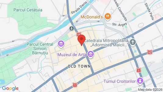 Apartments for rent i Cluj-Napoca - kort over placeringen