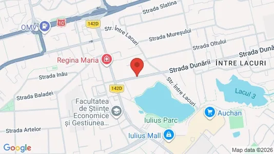 Apartments for rent i Cluj-Napoca - kort over placeringen