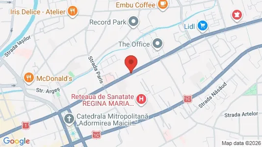Apartments for rent i Cluj-Napoca - kort over placeringen
