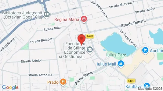 Apartments for rent i Cluj-Napoca - kort over placeringen