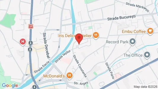 Apartments for rent i Cluj-Napoca - kort over placeringen