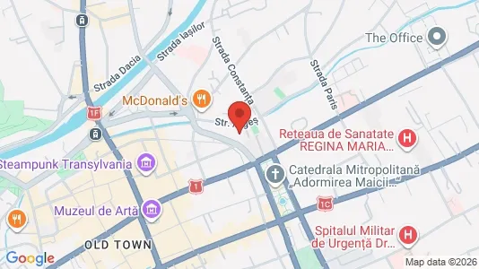 Apartments for rent i Cluj-Napoca - kort over placeringen