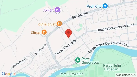 Apartments for rent i Cluj-Napoca - kort over placeringen