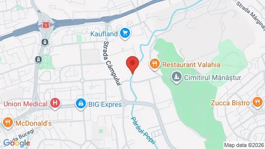 Apartments for rent i Cluj-Napoca - kort over placeringen