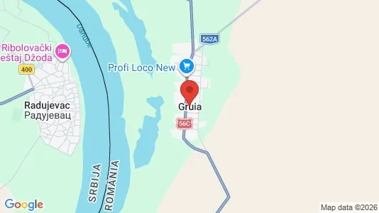 Houses for rent i Gruia - kort over placeringen