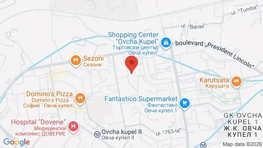 Apartments for rent in Sofia Krasna polyana - Photo from Google Street View