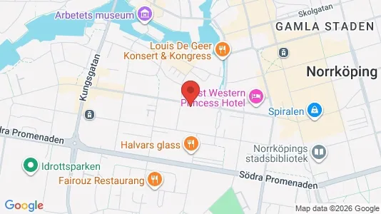 Apartments for rent i Norrköping - kort over placeringen
