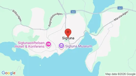 Apartments for rent i Sigtuna - kort over placeringen
