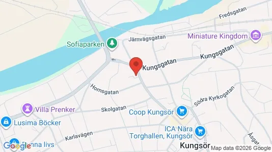 Apartments for rent i Kungsör - kort over placeringen