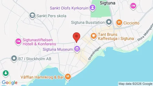 Apartments for rent i Sigtuna - kort over placeringen