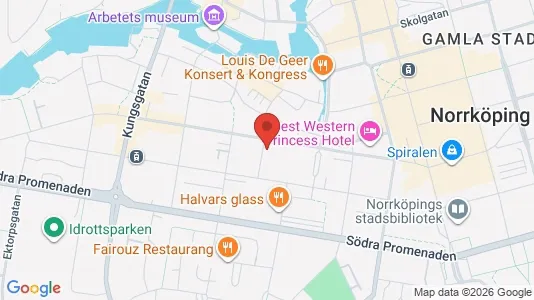 Apartments for rent i Norrköping - kort over placeringen