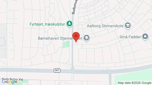 Apartments for rent i Aalborg Øst - kort over placeringen