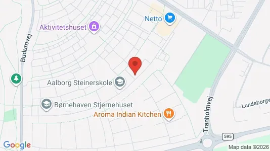 Apartments for rent i Aalborg Øst - kort over placeringen