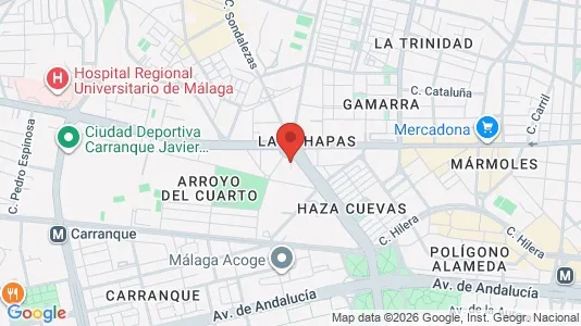Apartments for rent in Málaga - Photo from Google Street View