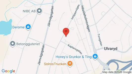 Apartments for rent i Markaryd - kort over placeringen