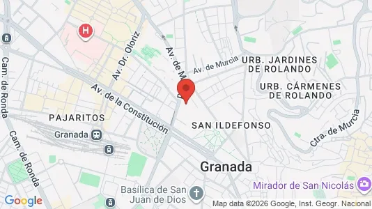 Rooms for rent in Granada - Photo from Google Street View