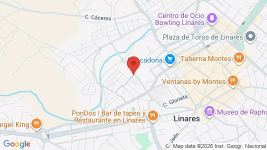 Rooms for rent in Linares - Photo from Google Street View